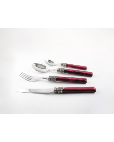 4-piece Place Setting set Tosca Rivadossi Sandro Colored Cutlery. -  - 