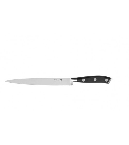 Filleting Knife in Steel and Black Handle - Richardson Sheffield Vulcano