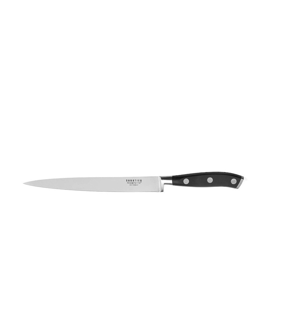 Couteau à Filet en Acier et Manche Noir - Richardson Sheffield Vulcano - 