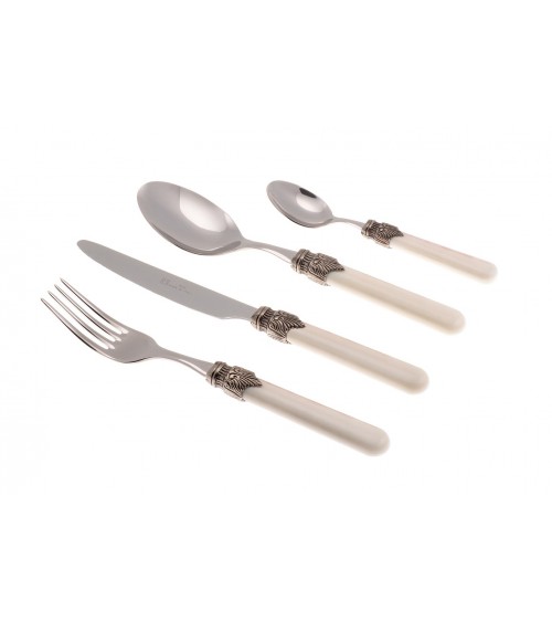 Colored Cutlery: Vintage Set 24pcs Rivadossi Sandro -  - 