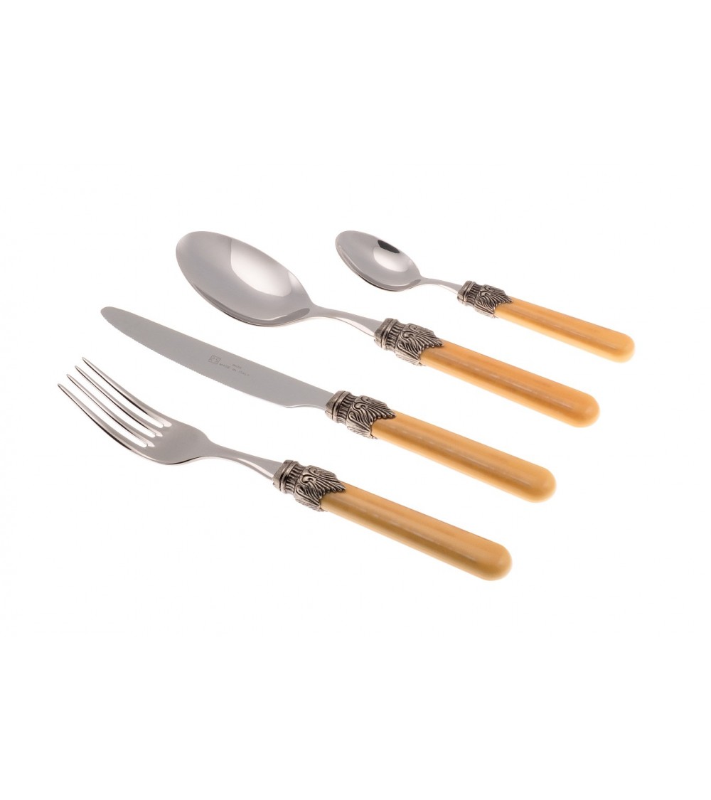 Colored Cutlery: Vintage Set 24pcs Rivadossi Sandro -  - 