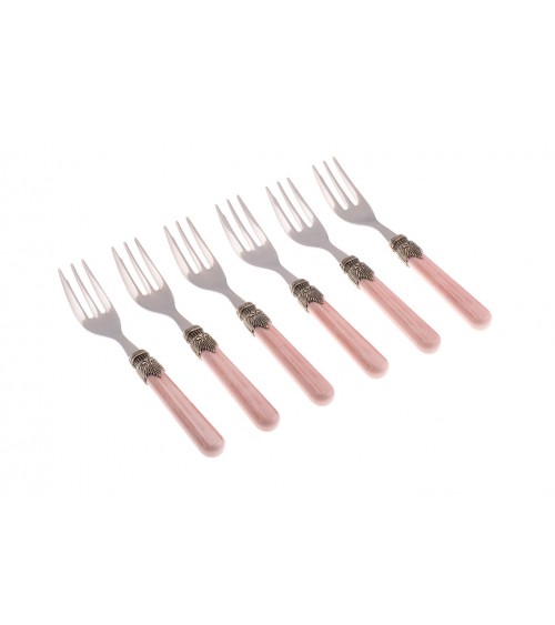 Vintage - Rivadossi Besteckset 6-teilig Kuchen Gabeln - 