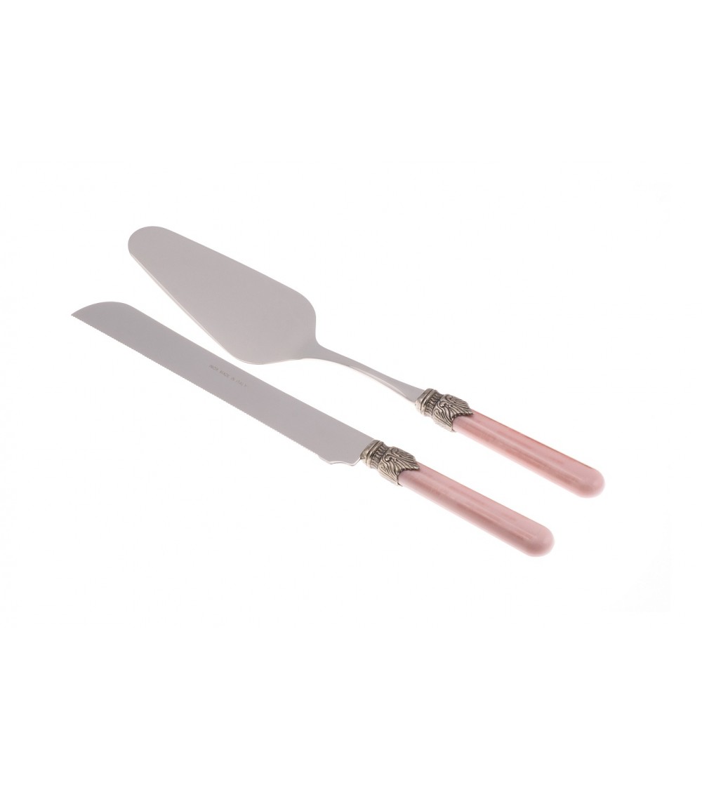 Couverts Vintage - Rivadossi - Acier Inoxydable - Set 2 Pièces Gateaux - 