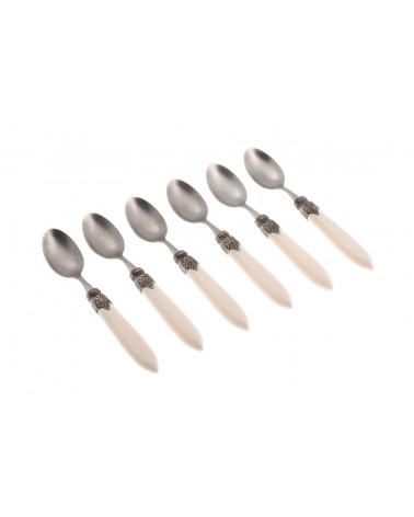 Rivadossi Cutlery Laura Antico Coffee Spoon - 6pcs set - Online Shop - 
