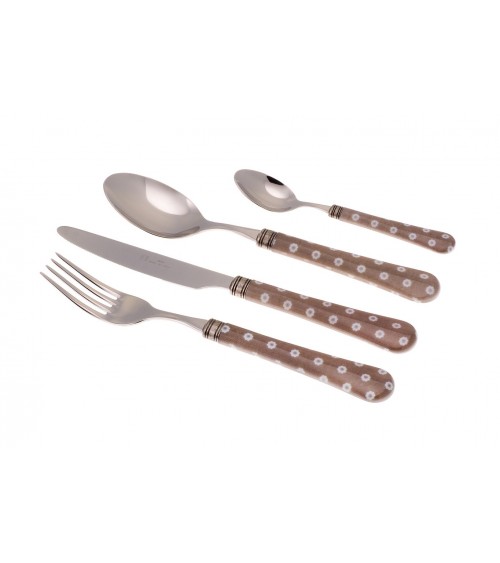 Boston - Couverts Rivadossi Sandro Coloré Service 24 pièces - 