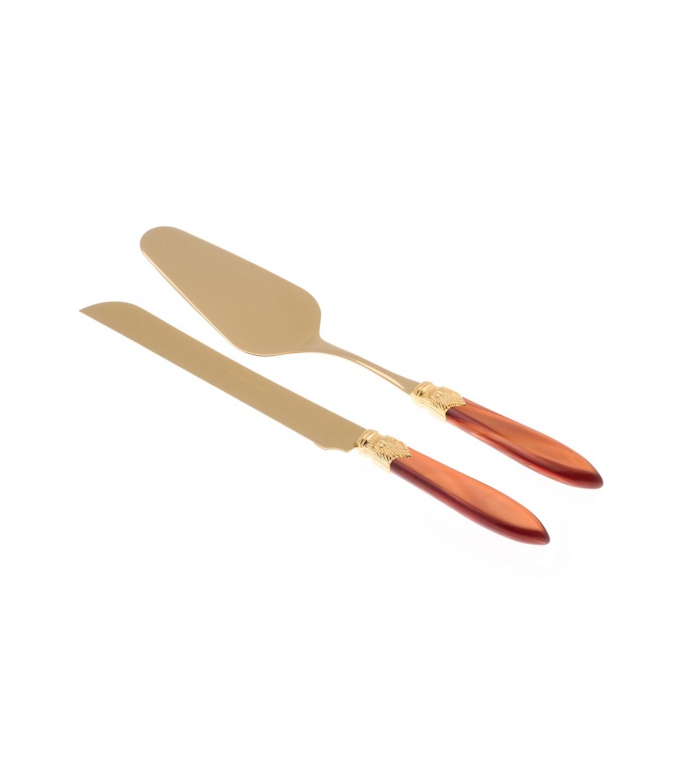 Laura Oro - Set of 2 Sweets - Cake Knife and Shovel -