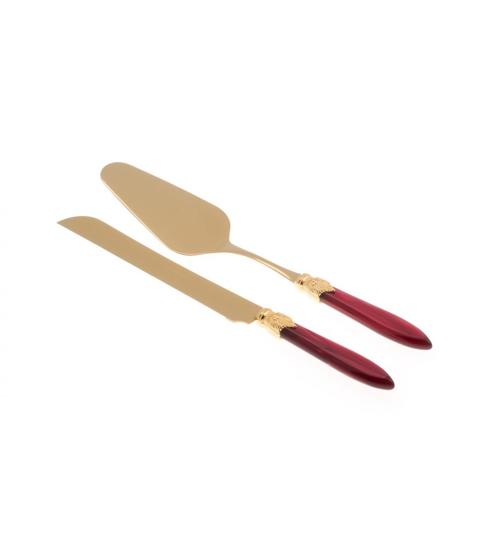 Laura Oro - Lot de 2 Bonbons - Couteau à Gâteau et Pelle -