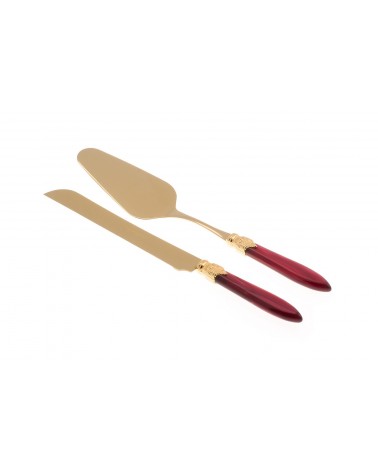 Laura Oro - 2 件套糖果 - 蛋糕刀和铲子 -