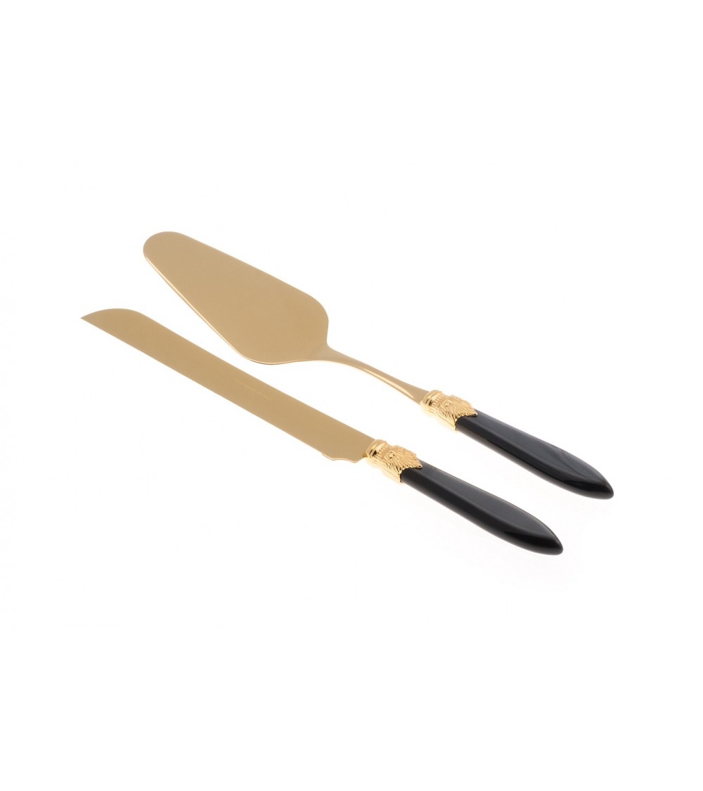 Laura Oro - Set of 2 Sweets - Cake Knife and Shovel -