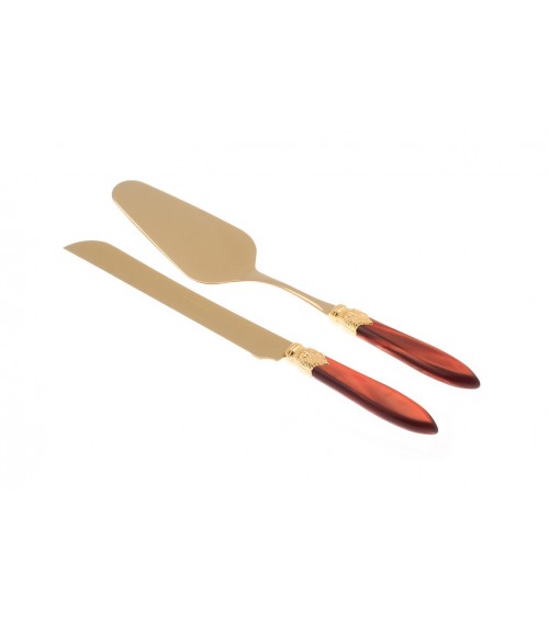 Laura Oro - 2 件套糖果 - 蛋糕刀和铲子 -