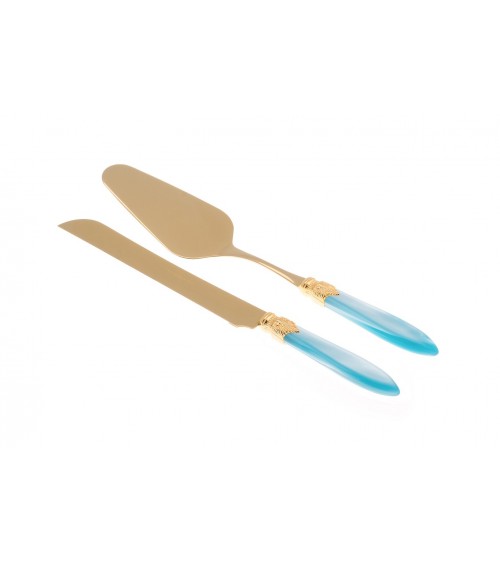 Laura Oro - Lot de 2 Bonbons - Couteau à Gâteau et Pelle -