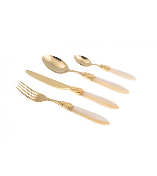 Cutlery Rivadossi Shop Online - Laura Oro Set 4pcs -  - 