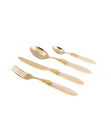 餐具 Rivadossi 网上商店 - Laura Oro 套装 4 件 -