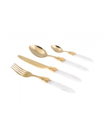 Cutlery Rivadossi Shop Online - Laura Oro Set 4pcs -  - 