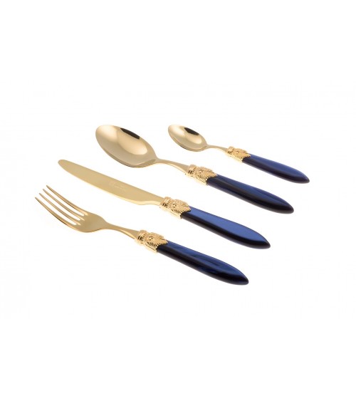 餐具 Rivadossi 网上商店 - Laura Oro 套装 4 件 -