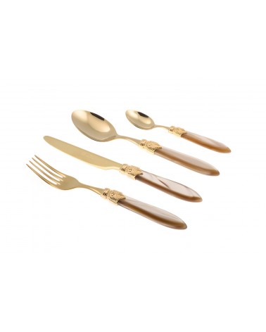 餐具 Rivadossi 网上商店 - Laura Oro 套装 4 件 -