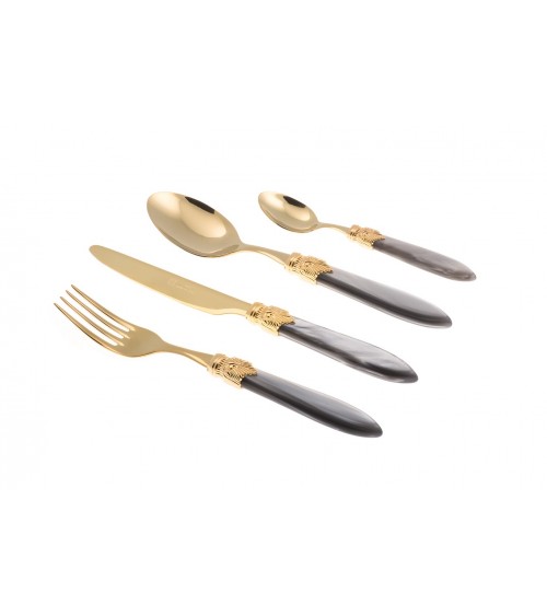 Cutlery Rivadossi Shop Online - Laura Oro Set 4pcs -  -