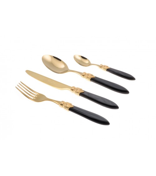 餐具 Rivadossi 网上商店 - Laura Oro 套装 4 件 -