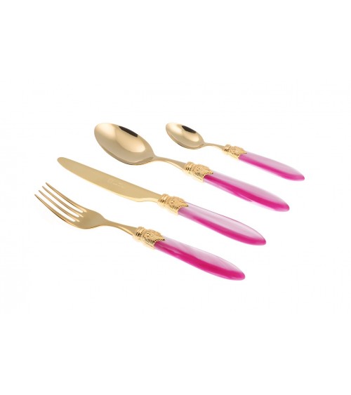 餐具 Rivadossi 网上商店 - Laura Oro 套装 4 件 -