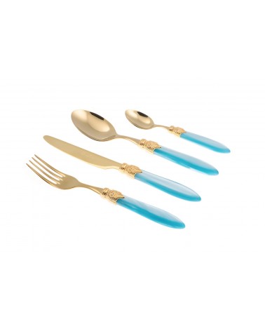 Cutlery Rivadossi Shop Online - Laura Oro Set 4pcs -  - 