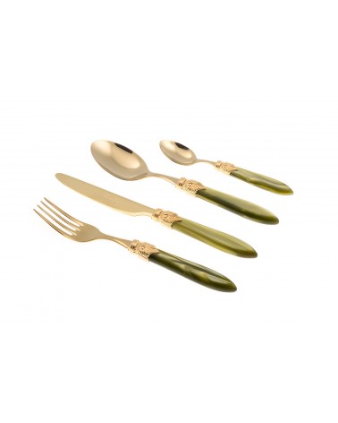 餐具 Rivadossi 网上商店 - Laura Oro 套装 4 件 -