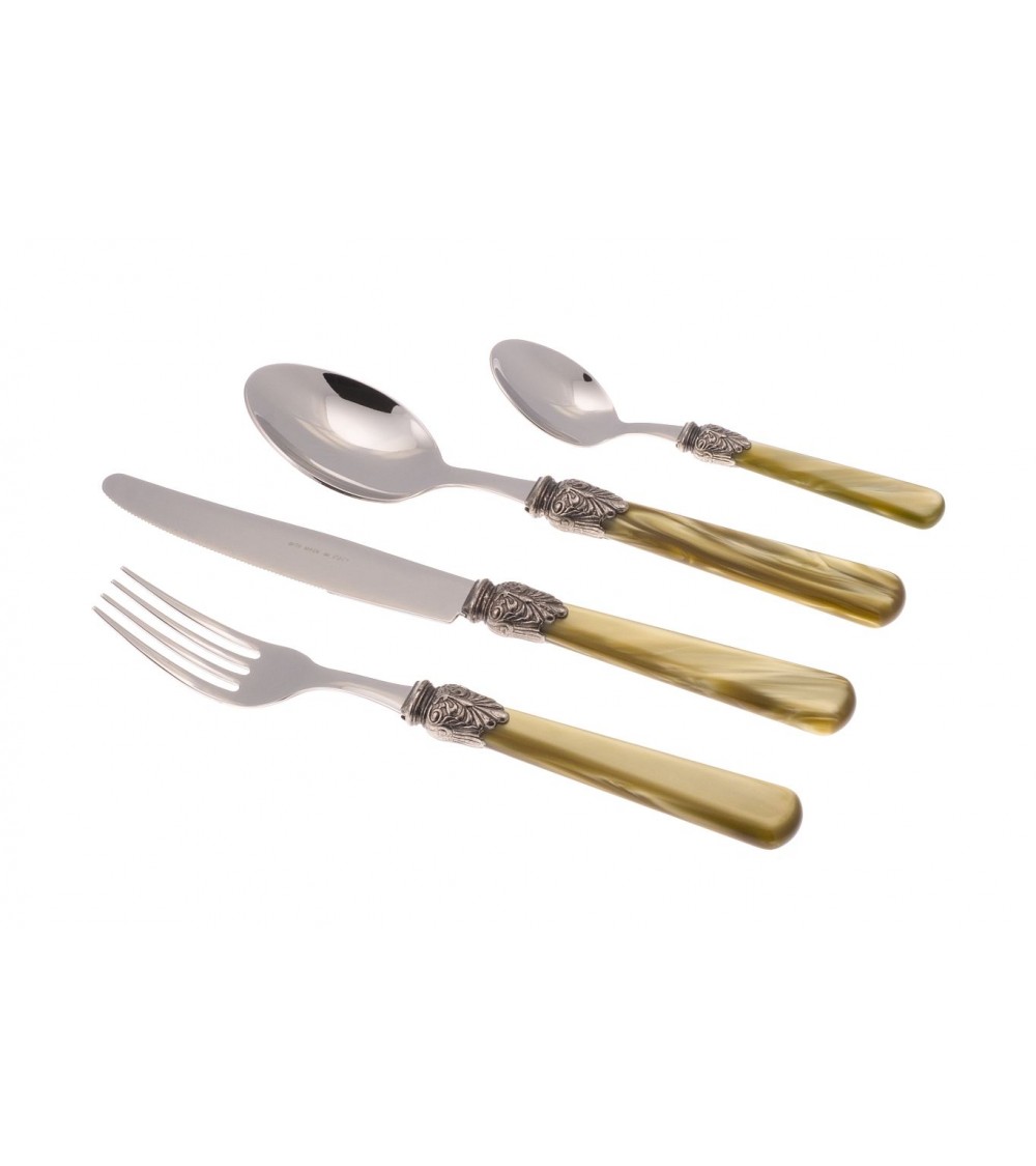 Set 16-teilig Elena Rivadossi Sandro Perlmuttbesteck - 