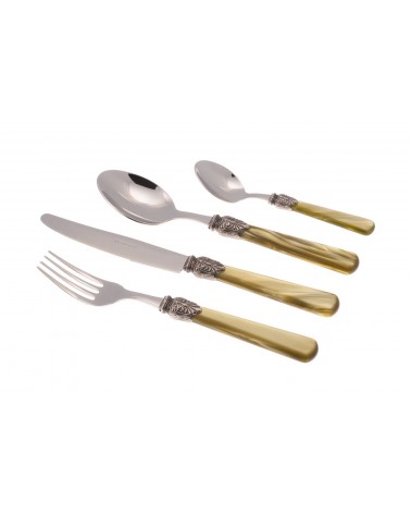 Set 16-teilig Elena Rivadossi Sandro Perlmuttbesteck - 
