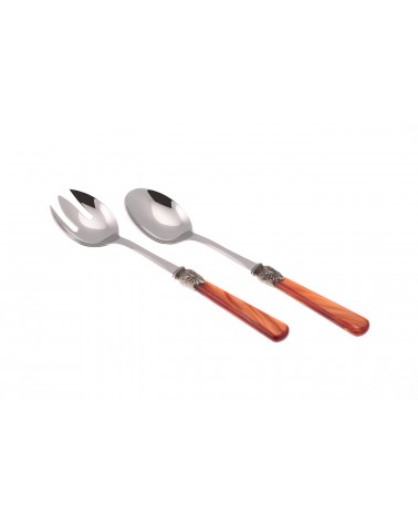 Elena - 18/10 不锈钢餐具套装 2 件沙拉 -