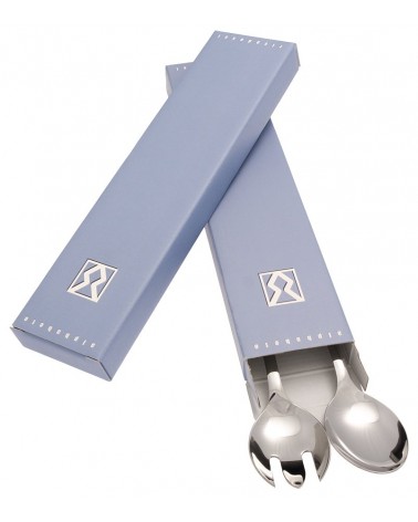 Elena - 18/10 不锈钢餐具套装 2 件沙拉 -