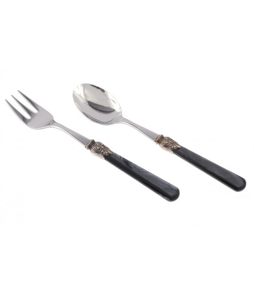 Elena - Set 2 Pieces Serving Cutlery - Rivadossi Sandro Colored Cutlery -  - 