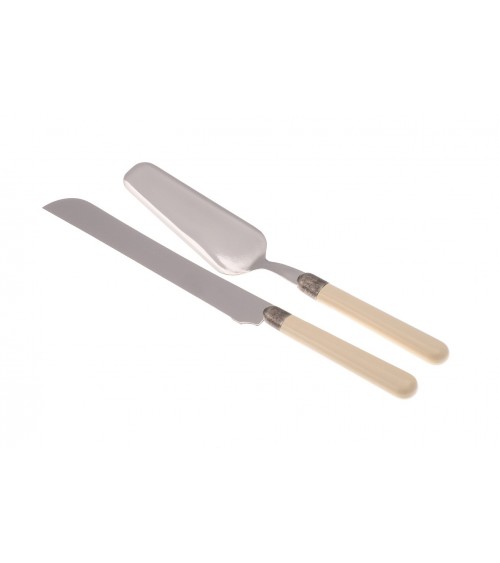 Osteria Set 2 Stück Schaufel und Kuchenmesser - Rivadossi Sandro Besteck - 