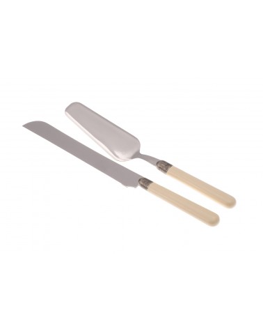 Osteria Set 2 Pz Pala e Coltello Torta - Posate Rivadossi Sandro - 