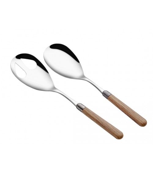 Besteckgriff  Holzoptik - Cortina Set 2tlg. Salat - Rivadossi Sandro - 