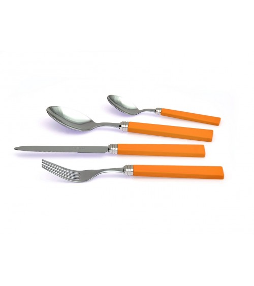 Patio Modernes farbiges Besteck – 24-teiliges Set für 6 Personen – Rivadossi Sandro - 