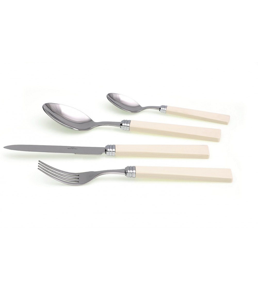 Patio Modernes farbiges Besteck – 24-teiliges Set für 6 Personen – Rivadossi Sandro - 