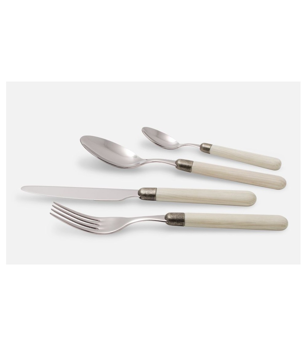 Rivadossi Sandro Cortina Ménagère en Bois 16pcs pour 4 Personnes - 