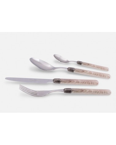 Rivadossi Sandro Cortina Ménagère en Bois 16pcs pour 4 Personnes - 