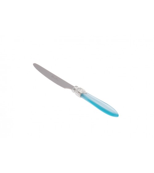 Laura Silver Fruit Knife - Rivadossi Sandro - mother-of-pearl blue colour