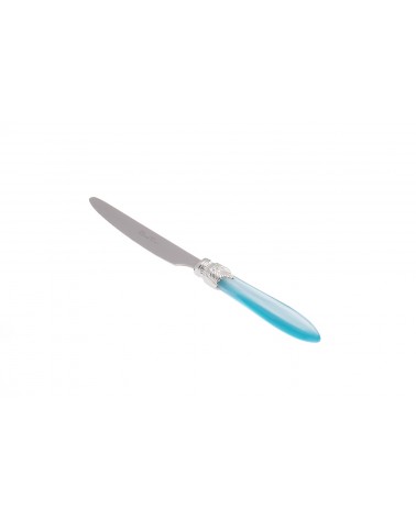 Laura Silver Fruit Knife - Rivadossi Sandro - mother-of-pearl blue colour
