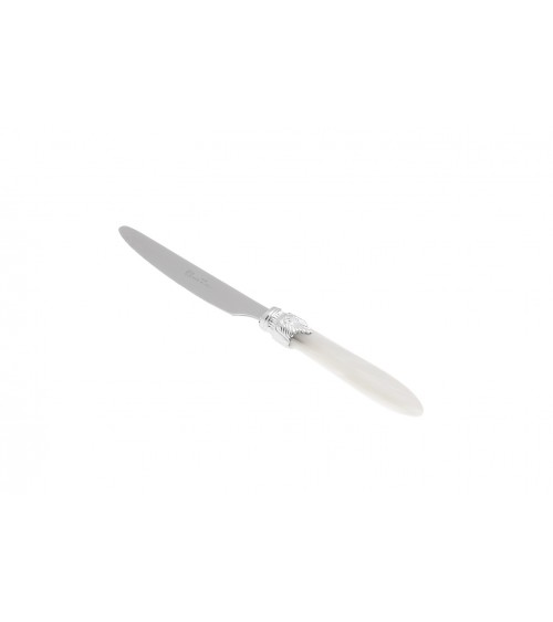 Laura Silver Fruit Knife - Rivadossi Sandro - pearly white colour