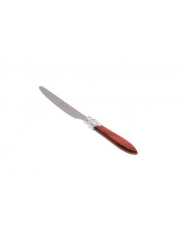 Couteau à fruits Laura Silver - Rivadossi Sandro - couleur rouge nacré