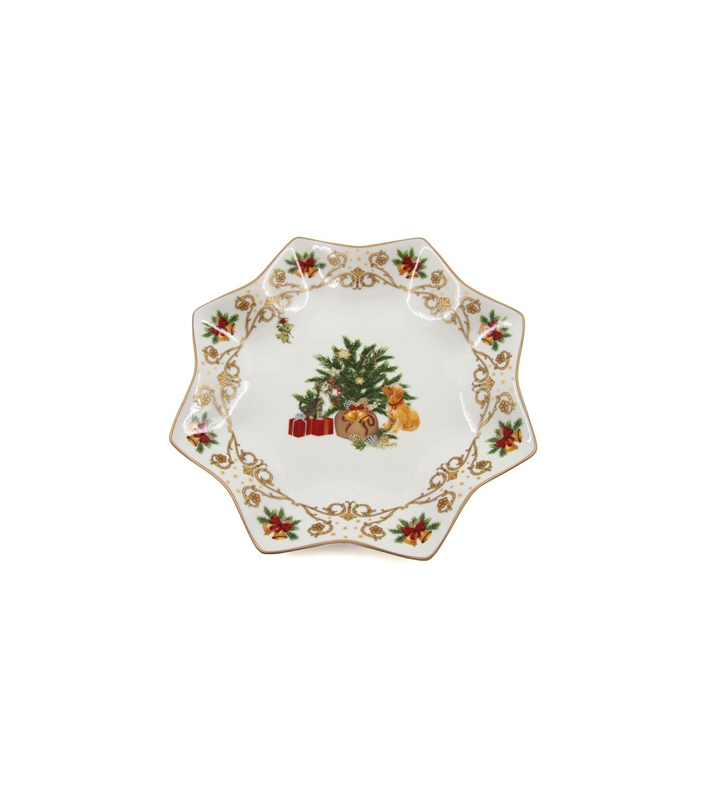 Royal Family - Panettone Plate "Christmas Dinner Night" -