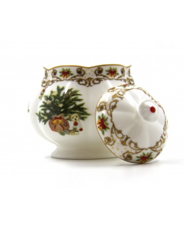 Royal Family - Sugar bowl "Christmas Dinner Night" -