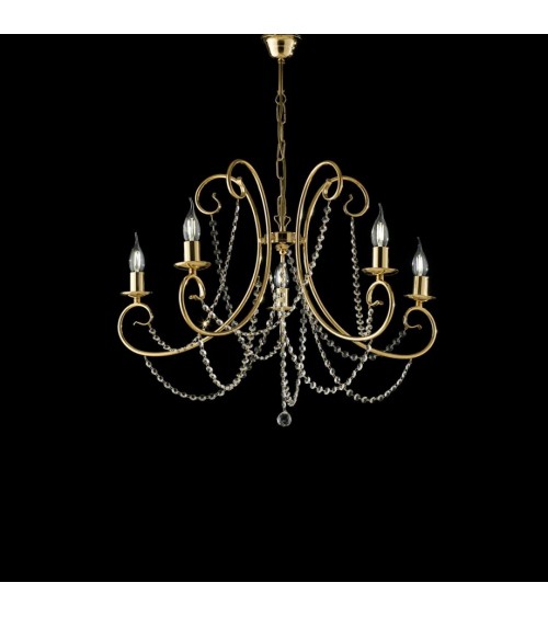 Magda - 5 light chandelier - Bonetti Illumina -  - 8050713210090