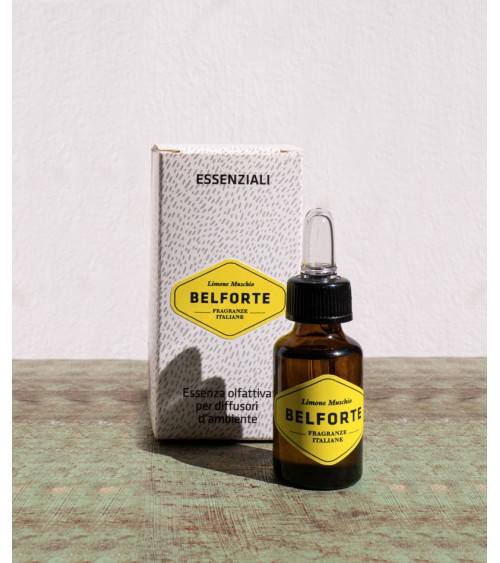Olio Essenziale Concentrato - Belforte - Fragranza Limone Muschio 15 ML - 