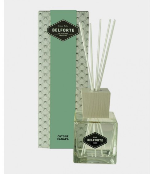 Belforte White Cube Parfums d'ambiance 500 ml avec bâtonnets - 