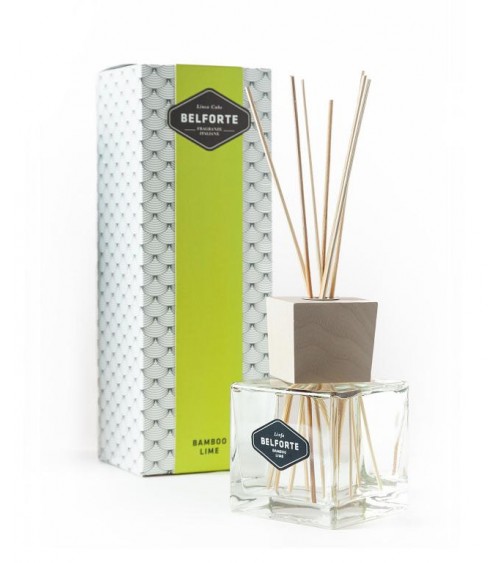Belforte White Cube Raumdüfte 500 ml mit Stäbchen - 