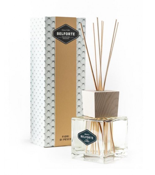Belforte White Cube Parfums d'ambiance 500 ml avec bâtonnets - 
