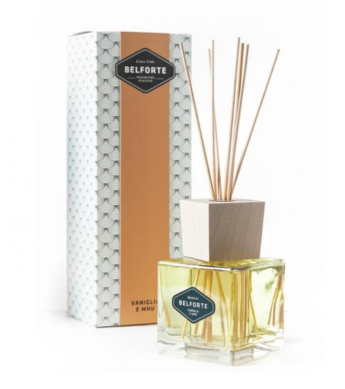Belforte White Cube Raumdüfte 500 ml mit Stäbchen - 