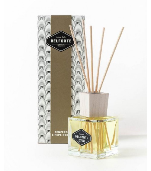 Belforte White Cube Raumdüfte 500 ml mit Stäbchen - 